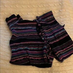 Chaps Pink and Purple Utility Jacket with Striking Stripes